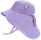 Jan & Jul Quick Dry Adventure UV Protection Hat, Adjustable (L: 2-5 Years, Purple)