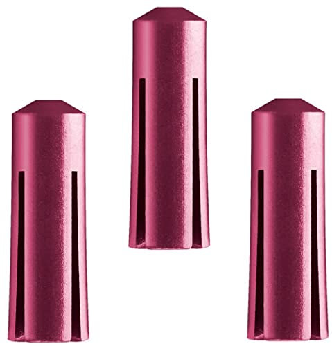 THOR-DARTS Aluminium Flight Protector Darts in 10 Farben Flight Protector rosa, pink Flightsaver, rosè Flightschutz, pink Flightprotector, rosa Flightschutz (3 Set (9 Stück), pink)