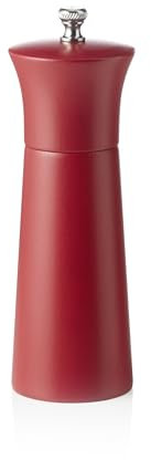 Moulin à sel avec broyeur en céramique Rouge mat 15 cm