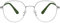 KAEOISFU Retro Ovalem Metall Silber Rahmen Lesebrille 2 5 Dioptrien für Damen und Herren, Modischer Roud Blaulichtfilter Computer Lesebrillen