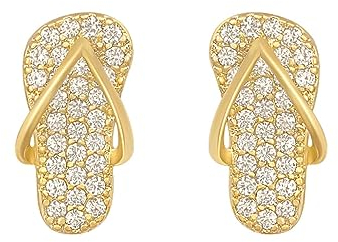 OdDdot Neue Kreative Mini Schuhe Gold Ohrstecker Für Frauen Trendiger Schmuck Feiertagsfeier Leichte Luxus Ohrringe Jubiläumsgeschenk