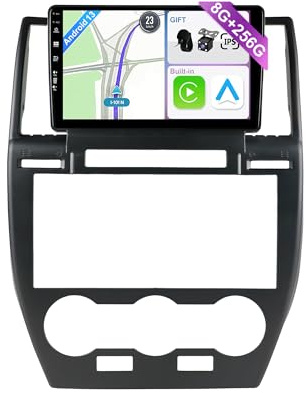 YUNTX [8GB+256GB] Android 13 Autoradio für Land Rover Freelander 2 (2007-2012)-[Integriertes CarPlay/Android Auto/DSP/GPS]-9” IPS Touch Screen-CAM+MIC-DAB/Mirror Link/Bluetooth 5.0/AHD/360 Kamera