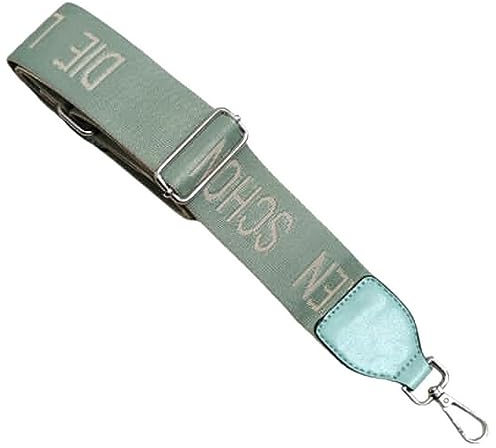 Breiter Taschengurt Schultergurt Tragegurt 5cm Breite Tasche Schulterriemen für Crossbody Bag Gurt die Leute (Grün)