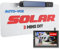 AUTO-VOX Solar Wireless Reversing Camera Kit, 3 Mins Easy Install Reverse Camera with HD Night Vision, Stable Digital Signal, IP69K Waterproof Reversing Camera Wireless for Car, Vans, Motorhome, Truck