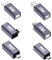 USB-C/USB B/USB-A/Micro USB/Mini USB Male to MIDI Female Adapter, Mini USB Male to USB B Printer Adapter for Printers MIDI E-Piano Synthesizer and More Mini USB Connector Device/Laptop (Pack of 6)