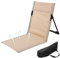 SAKURRDD Strandstuhlliege, klappbare Strandstuhlliege, wasserdichte Strandliege mit verstellbarer Rückenlehne, klappbarer Liegestuhl for Strand, Terrasse, Reisen, Garten, drinnen und draußen/394