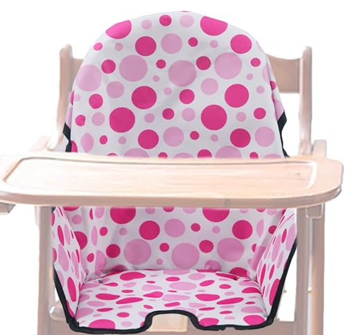 Sitzbezüge Kissen Kompatibel für Ikeas Antilop Hochstuhl, Waschbar Faltbarer Bezug mit Sitzkissen, Komfortabel Sitz Covers Stuhlkissen