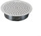 Siphon de douche rond, évacuation de sol de douche, grille amovible et récupérateur, acier inoxydable SUS 304 (125 tubes)