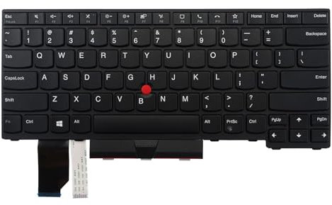 Tastiera di ricambio senza retroilluminato per Lenovo Thinkpad L14 Gen1 L14 Gen2 (inglese americano, non retroilluminato)