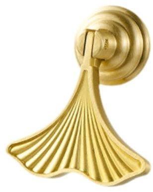 Sharplace Schubladengriffe, Möbelbeschläge aus Messing, antike Stile, Schrankgriffe, Schrankgriffe für Küche, Badezimmer, Dekor, Gelb