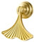 Sharplace Schubladengriffe, Möbelbeschläge aus Messing, antike Stile, Schrankgriffe, Schrankgriffe für Küche, Badezimmer, Dekor, Gelb