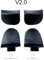 DevineCustomz® PlayStation 5 PS5 Controller L1 R1 L2 R2 Trigger Button Kit & Spring Set (Version 2 BDM 020)