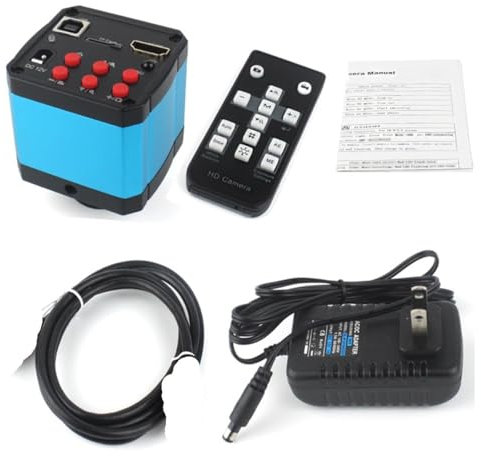 Lab Microscope Accessories Full HD 38MP 2K 1080P 60FPS Industry Video Microscope Camera HDMI(30FPS HDMI A)