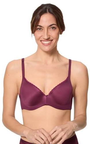 Playtex Avec Armatures 24h Soft Absolu, Sujetador con Aros, Mujer, Morado (Geranium), 95C