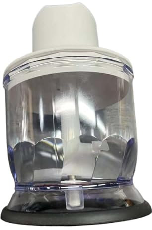 TYGHBNM Compatible avec Braun MQ745/785/735/725/MQ20, Barre de Cuisson, Accessoires de Machine de Cuisson, Hachoir de 350ml (Couvercle + Tasse + Lame)