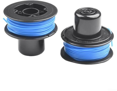 For Sovereign Trimmer Compatible Set of Two 8 Meter Line and Spool with Automatic Supply Feature