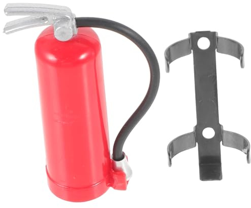 TOYANDONA Estintore Giocattolo Mini Decorazioni Per Paesaggi in Miniatura Oggetti in Miniatura Estintori Per Auto Giocattolo