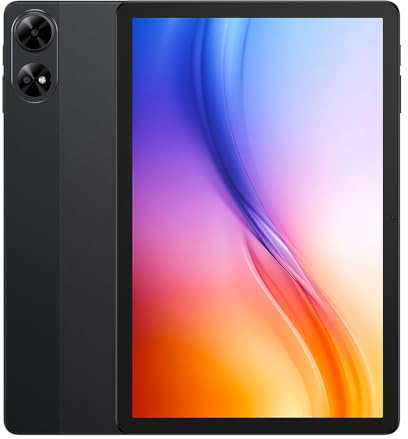 DOOGEE Tab G6+, 11″ FHD+ 90 Hz IPS, 32GB RAM + 256GB (erweiterbar bis 2TB), 8000 mAh Akku mit 18 W Fast Charge & Reverse, 13 MP + 5 MP Kamera, Dual-Lautsprecher, 2 Jahre Garantie, Kaltes Schwarz