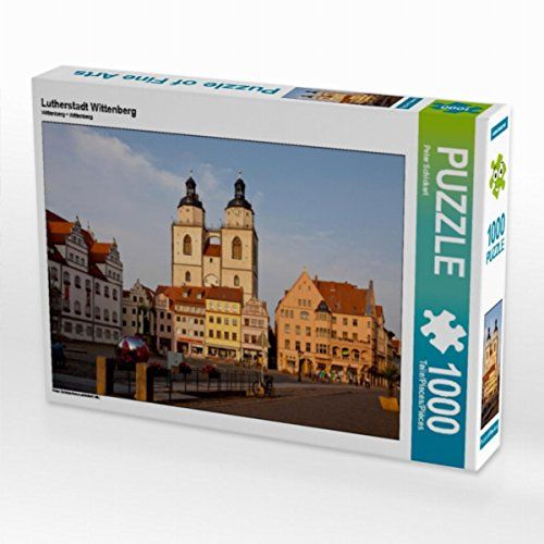 CALVENDO Puzzle Lutherstadt Wittenberg | 1000 Teile Lege-Größe 64 x 48 cm Foto-Puzzle für glückliche Stunden