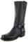 Buffalo Boots Unsex Biker Boots 1801 Black Biker, stivali in pelle, nero, 37 EU, Engrasada Nero, 37 EU