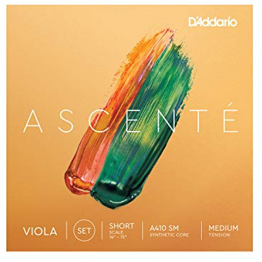 D'Addario Ascenté Viola Strings - A410 SM - Medium Tension - Full Set - Short Scale