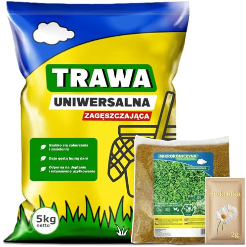 Rasensamen 5 kg Turbo schnellkeimend für 200m² - Universal Grassamen für jeden Garten