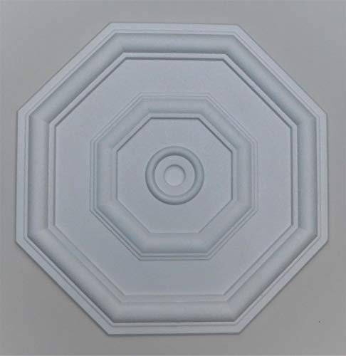 County Decor Ceiling Rose Polystyrene Easy Fix 46 cm 'Carlisle' Lightweight