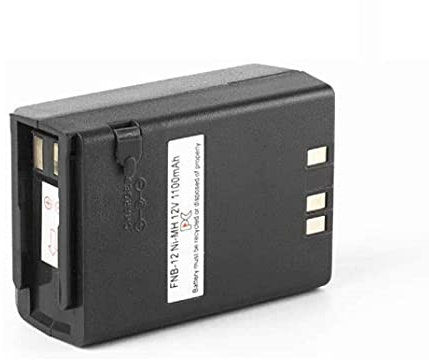 Batterie 12 V. 1100 mAh FNB-12 (YAESU FT-23R / 411/470)