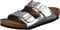 Birkenstock Arizona Kids Electric Metallic Silver, Birko Flor, PIANELLE, 31 EU