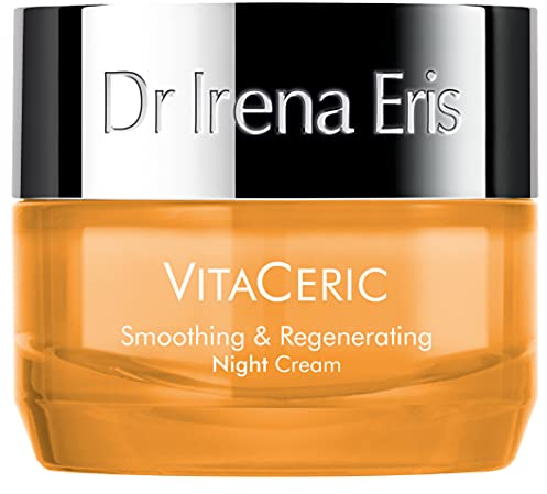 Dr Irena Eris - Vitaceric Glättend-Regenerierende, Pflegende Nachtcreme, Gesichtspflege Speziell für die Nacht, Gesicht Creme, Feuchtigkeitsversorgung und Elastizität - 50 ml