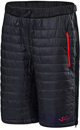 Black Crevice Damen Isolationshose, schwarz/rot, 44