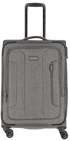 Travelite Boja - 4-Rollen-Trolley M 67 cm erw. anthrazit