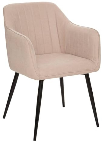 Atmosphera - Sessel Visoca Holz und Metall - Beige