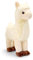 Keel Toys Keeleco – Plüschtier 100% recycelt – umweltfreundliches Spielzeug für Kinder – Plüschtier Lama 25 cm – SE1055, cremefarben