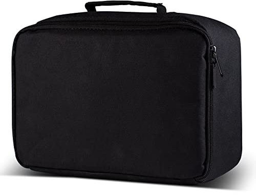 HAPPRUN Projector Case 12.8x8x3.6, Projector Carrying Bag Compatible with H1/L2, compatible with Auking/ELEPHAS/TMY/NICPOW/GooDee