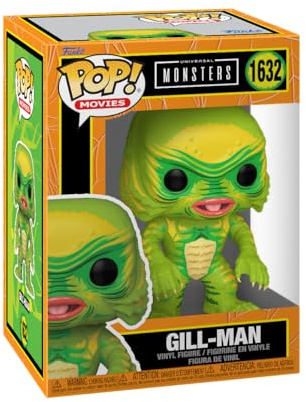 Funko POP! Movies: Universal Monsters - Gill Man | Offizielles Horror Merch - Vinyl Sammelfigur als Regal Deko - Geschenkidee zum Geburtstag für Fans und Sammler