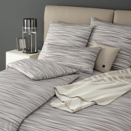 Joop! Bettwäsche Vivid 4111 Stone - 09 Kissen 40x80 cm