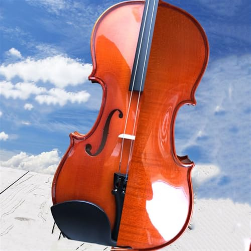Geige Ahornholz Lernen Alle Massivholz Handgefertigt Übungsvioline Für Anfänger(1/16)