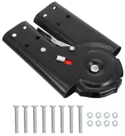 UKCOCO Iron Folding Ladder Hinge Heavy Duty Step Ladder Hinge Folding Telescopic Ladder Joint Fastener Accessories Ladder Joint Connector Lock Hasp Hinge