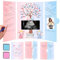 LOVEXIU Gender Reveal Fingerabdruck Baum, FingerabdrüCke Baum Geschlecht Offenbaren Party, Baby Gender Reveal Fingerabdruck Baum,Gender Reveal Party Ideen,Baby Party Dekoration