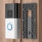 Self-Adhesive Doorbell, Holder No Drilling for Video Doorbell, Compatible with Video Doorbell 4/3/3 Plus/2/Gen 2/1/Battery Video Doorbell Plus Pro, Doorbell Accessories for Home, Office, Front Doors