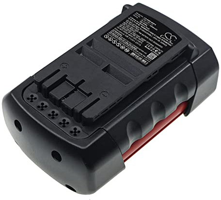 TollCor 5000mAh/36.0V Batterie de rechange pour Bosch UniversalHedgeCut 18V-50 50cm, UniversalRotak 36-55, 36-550 36V Cord, 36-56, P/N : 1600A0022N, 2 607 336 173, 2607337047