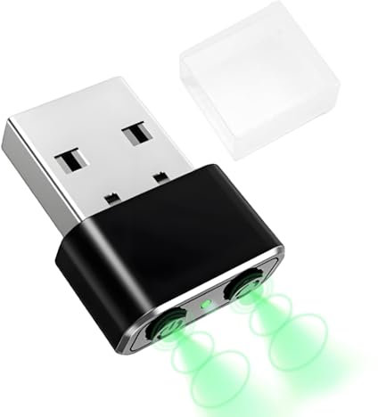 AXFEE Mouse Jiggler, Mouse Mover, Simulateur de Mouvement de Souris avec 3 Modes, Bouton on/Off,Souris Jiggler USB Non détectable, sans Pilote, Plug and Play
