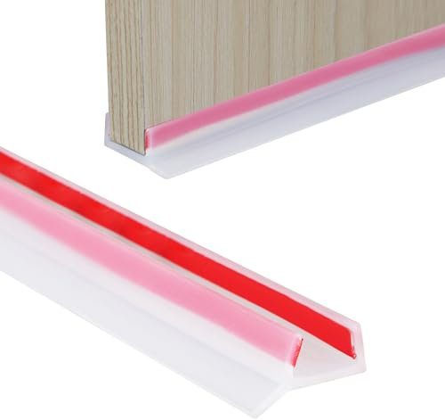 Inscrip Sockelleiste Küche Sockelprofil 5 M Dichtung für Küchensockel für 15mm 16mm 17mm Küchenleiste Abdichtungsprofil Selbstklebend Haftung ist Stark Wasserdichter Staubdicht (Weiß)