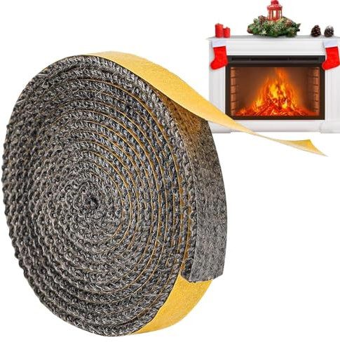 Guarnizione per porta del – Sostituire le guarnizioni in fibra di vetro – Guarnizione in vetro per forno – Adesivo non ordinario per soddisfare la colla comune