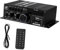 Mikinona Audio Stereo Receiver mit USB Kartenanschluss für Auto Zuhause Langlebig Vielseitig mit Fernbedienung