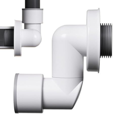 Bouchon Antiodeur Direct Pour Canalisation - Bloqueur d'Odeurs de Drain Prévention Refoulement | Bouchon Évier Anti-Odeur Machine à Laver Toilette Siphon