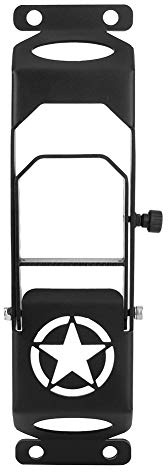 MotorMinds Escabeau Universel pour Porte de Toit supérieur de Voiture, Accessoire Noir adapté pour JL Construction en métal Robuste Installation Facile Conception Dur