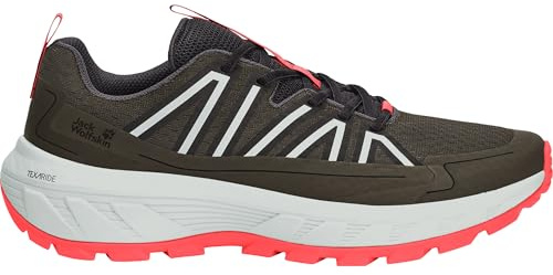 Jack Wolfskin Herren Outdoorschuhe Wanderschuhe Wild Hike Low M, Farbe:Mehrfarbig, Schuhgröße:EUR 43, Artikel:A65579-E0205 Obsidian Moss