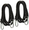 AB Tools 60 Bungee Rope With Carabina Hooks Cords Shock Elastic Clips x 2 TE821